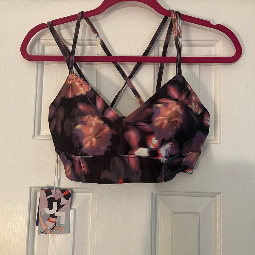 Joy Lab size small floral sports bra